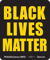 Black Lives Matter sticker