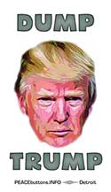 dump trump sticker