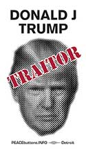 trump traitor sticker
