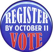 Register to Vote button