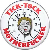 tick tock motherfucker pin