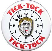 trump tick tock button