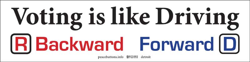 Voting is like Driving