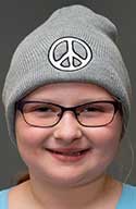 peace beanie hat