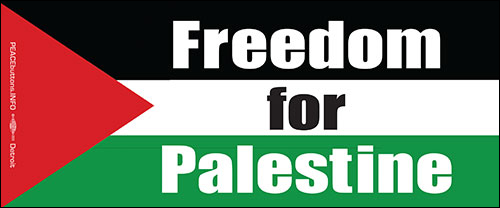 freedom for palestine sticker