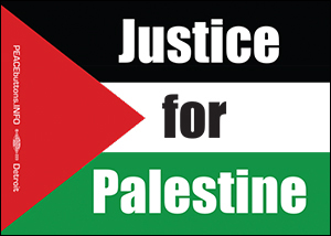 justice for palestine sticker