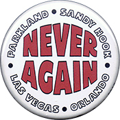 never again gun button